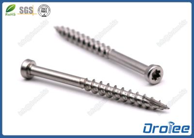 China 410 Stainless Steel Star Drive Decking Screws, Passivated & Hardened,  Type 17 for sale