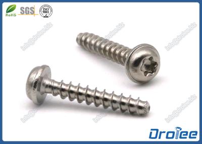 China 316 Stainless Torx Round Washer Head PT Screws for Thermoplastics for sale