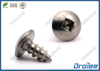 China Martensitic 410 Stainless Steel Square Drive Truss Head Sheet Metal Screws for sale