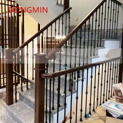 China Modern Simple modern light luxury wind staircase iron handrail handrail aluminum alloy handrail for sale