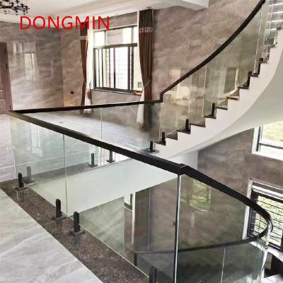 China Contemporary Stainless Steel Railing Stairs Pool Handrail Spigot Post Balustrade Glass Fence Clamp for sale