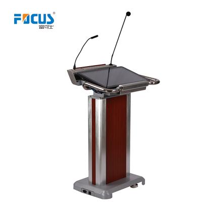 China Modern Podium Lecture Hall Height Adjustable Digital /school Furniture for sale