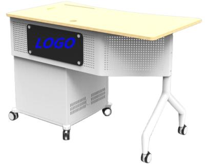 China Teaching Equipment Focus Educational Equipment Height Adjustable Work Table Electronic Podium for sale