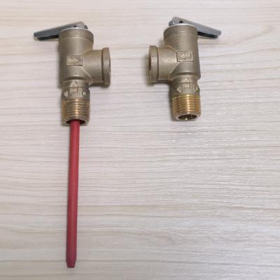 China DN25 Bronze Temperature and Water Heater Pressure Relief Valve DN25 for sale