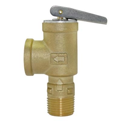 China Brass Safety Valve for Water Heater 1/2