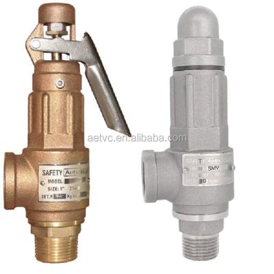 China General Aetv Brand Stainless Steel Brass Bronze Safety Valve for sale