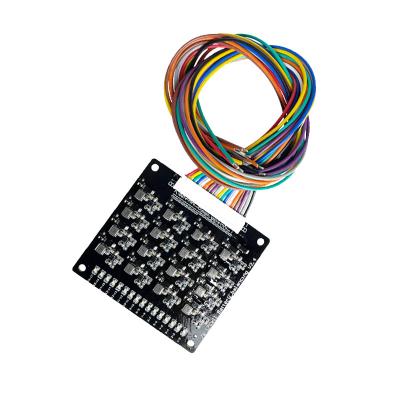 China Heltec 16S BMS 1.2A Current Active Balance Energy Transfer Li-ion Lifepo4 1.2A Lithium Battery Equalizer Rocker Board for sale