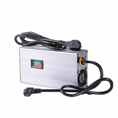 China Electric Bike 36V48V 72V 60V 67.2V 84V Li-ion LiPo 48V Lifepo4 Lithium Battery Charger Current Adjust Fast Charge 1A-10A ebike 12S 16S 20S 24S for sale