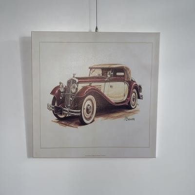 China Modern Customize Modern Wall Art Canvas Car Paintings for sale