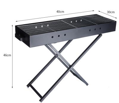 China Factory Wholesale Easily Assembled Pincnic Outdoor Portable BBQ Grill Balcony Garden Grills Charcoal BBQ Grill for sale