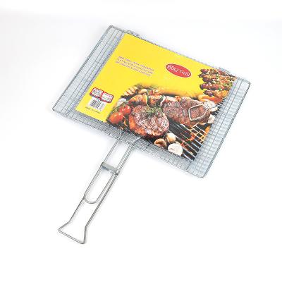 China Easily Cleaned BBQ Grill Grill Non Stick Wire Net Mesh Net /Rectangle BBQ Grill Wire BBQ Grill Cooking Wire Tool for sale