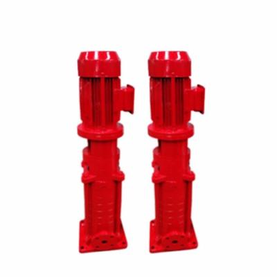 China Buildings DL Commercial Vertical Fire Fighting Multistage Fixed Type Pump for sale