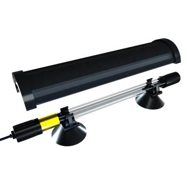 China 9w Aquarium Viable UV Germicidal Light Aquarium Submersible UV Lamp With Cover for sale