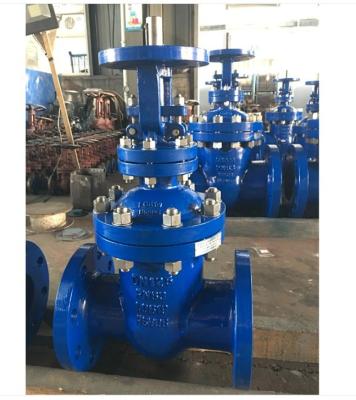 China Gate Valves Structure Y type ANSI API 150Lb 300lb 20 Inch Carbon Steel Flange Forged Steel for sale