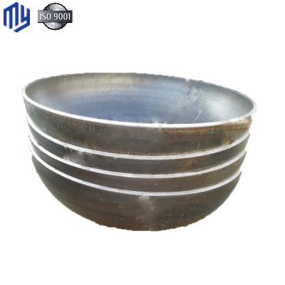 China Carbon Steel Clad Plate Dished Head in Hemispherical Design with Welding Connection for sale