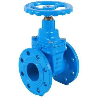 China Stainless Steel Gate Valve with DIN F4 Ductile Iron Cast Iron Hand Wheel Structure for sale