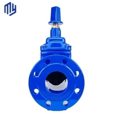 China Metal Seat DN50 Ductile Cast Iron Steel Pn16 Manual Operation Gate Valve for Gas Media for sale