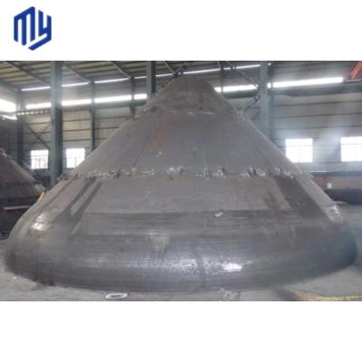 China Stainless Steel Conical End Tank Ends for Boiler Heater Parts ASME SS304/316/S235JR for sale