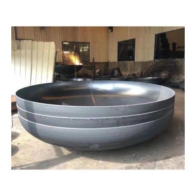 China Tank Head Stainless Steel Pipe End Caps with Welding and Casting Connection for sale