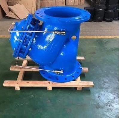 China Robust Cast Iron ANSI 150LB JIS 10K pn16 WCB Hydraulic Water Diaphragm Multifunctional Pump Control Valve for sale