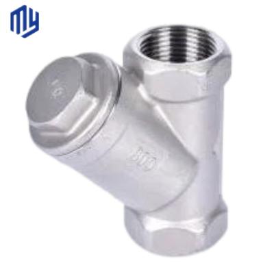 China ISO Certified Y Type Strainer Valve for Construction Stainless Steel Construction for sale