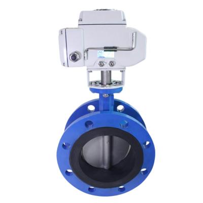 China Electric Actuator Motorized Butterfly Valve for 4 Inch Customized Ductile Iron Pipe for sale