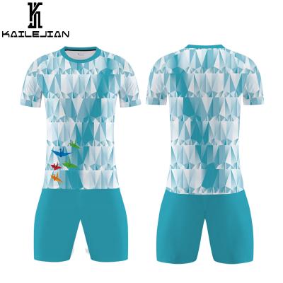 China Dry Quick Customize Slim Fit Football Shirts Wholesale Sublimation Full Set Digital Printing Soccer Jersey Football Wear for sale