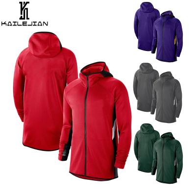 China Wholesale Fitness Jacket Long Sleeve Pullover Comfortable Casual Jogging Zipper Men's Breathable Sportswear Good Quality Sports Jacket for sale