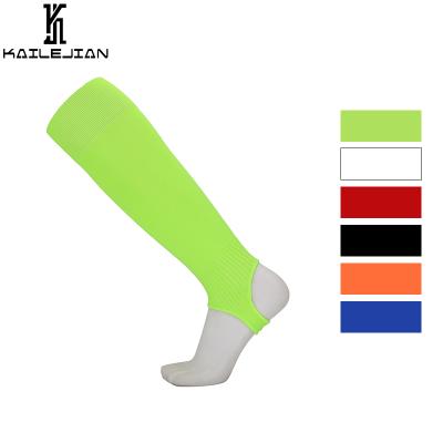 China Adult Football Socks Long Tube Leg Sleeve Leg Gaiters Soccer Footboard Gaiters Cover Calf Breathable Chafing Pad Wholesale for sale