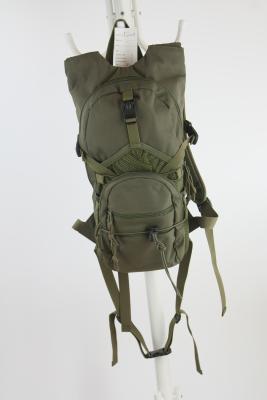 China Camo Military Hydration Backpack Front Mesh Pocket With Two Buerckle Straps for sale