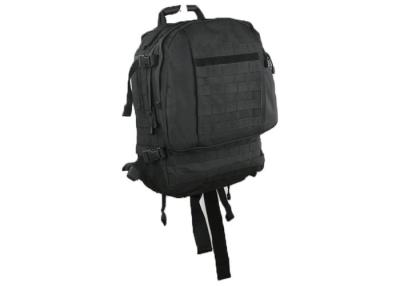 China Outdoor Trekking Black Military Tactical Backpacks Highly Breathable for sale