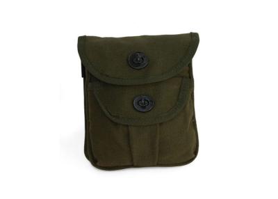 China Lightweight Ammo Green Canvas Tool Bag Concealed Carry For Outdoor Gear for sale