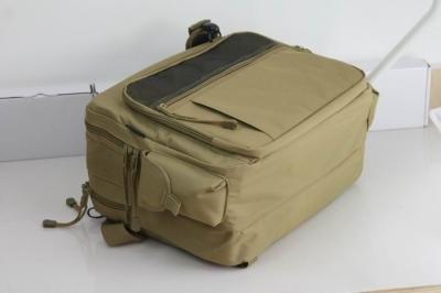 China Front Zipper Pocket Tactical Messenger Bag High - Performance 600D PVC Polyester for sale