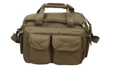 China Wear - Resistant Sewing Functional Messenger Bag Olive Drab With Smooth Zipper for sale