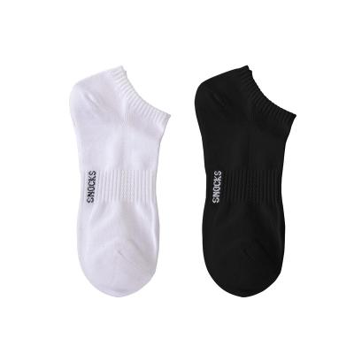 China QUICK DRY custom black white business invisible cotton color black invisible invisible man men's no show men's ankle socks for sale