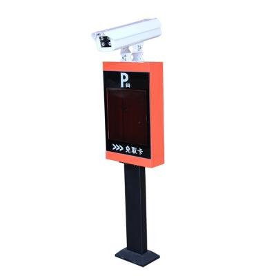 China Outdoor Intelligent License Plate Recognition P4.75 License Plate Recognition Parking Toll Station LED Display Screen for sale