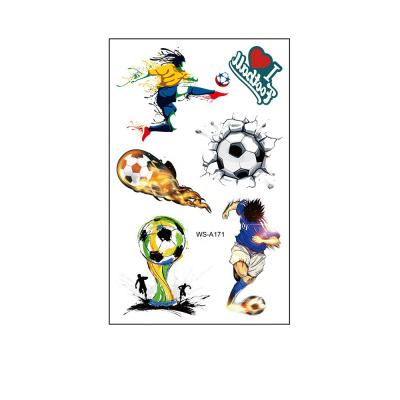 China 2022 Waterproof World Cup Football Match Face Stickers New Arrival Soccer Logo World Cup Stickers for sale