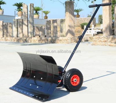 China Snow shovel walk behind removable snow pusher adjustable handle easy and comfortable for sale