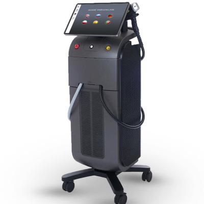 China Dye Removal JUNBO Profesional Constant 808 Alexandrite Diode Laser Armpit Hair Removal Tri Wave Machine System for sale