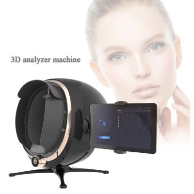 China Portable Acne Analysis Detect Skin Moisture 3D Magic Mirror Skin Analyze System Beauty Equipment for sale