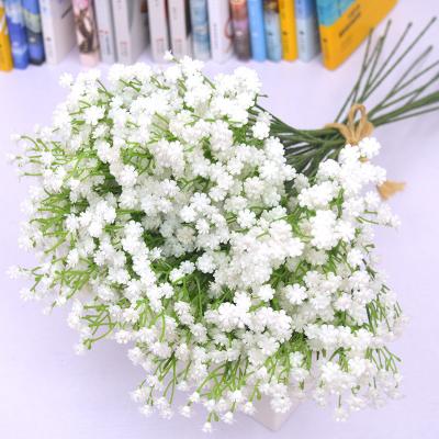 China Artificial Baby's Breath Natural Flower Real Touch Babies Breath / Gypsophila Wedding Decoration White Color Touch for sale