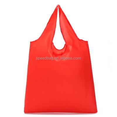 China Folding Shopping Bag Promotional Heart Shaped Bag Easy Carry Collapsible Shopping Bag for sale