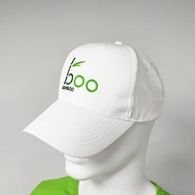 China JOINT RPET Custom Eco Friendly Bamboo Hats Recycled PET Fabric Baseball Cap for sale