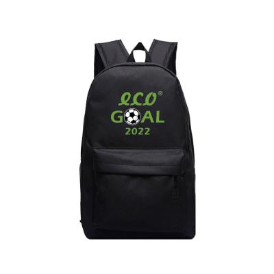 China 2022 Hot Sale BSCI Audit Waterproof Recycled Polyester Backpack Rpet Backpack Soccer Fan Eco Friendly Gift BY GRS for sale