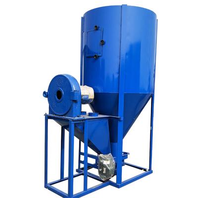 China High Efficiency Low Cost Poultry Feed Crusher Mixer And Vertical Grain Mixer Feed Crusher And Mixer Price for sale