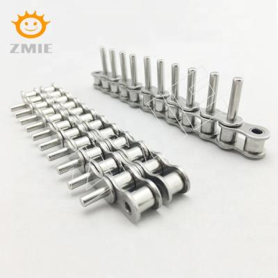 China Factory stainless steel chain with extended pins for sale