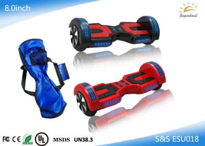 China 8 pulgadas LED Falsh Hoverboard eléctrico ligero en venta