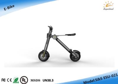 China Mini Smart  Folding Electric Scooter Motor Cycle e Bike LED Lithium White Color for sale