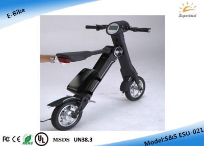 China Eco-friendly Small Wheel Folding Electric Bicycle Vehicle FCC  / RoHS for sale