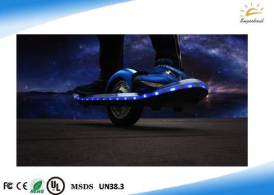 China 6.5'' lighting One Wheel Self Balancing Skateboard Genuine Samsung battery for sale